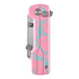 U1 Ultra Zombie Pink Pocket Folding Utility Knife with Ceramic Blade