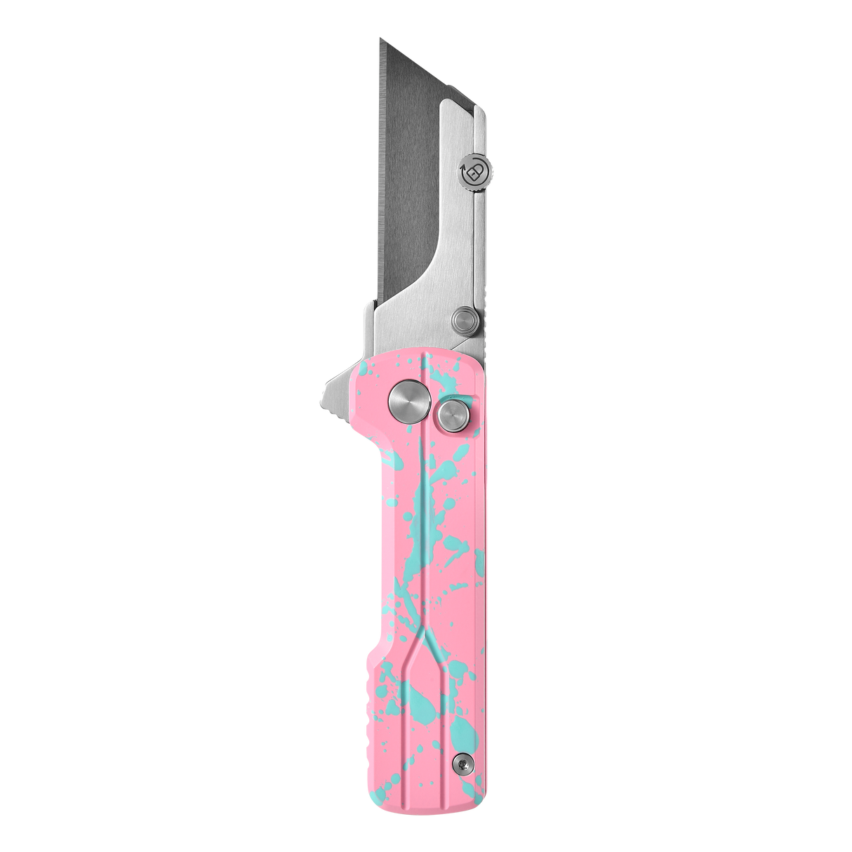 U1 Ultra Zombie Pink Pocket Folding Utility Knife with Ceramic Blade