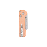OKNIFE U1 Pro Utility Knife – Orange Micarta with Integrated Screwdriver & Quick-Change Blade System