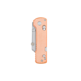 OKNIFE U1 Pro Utility Knife – Orange Micarta with Integrated Screwdriver & Quick-Change Blade System