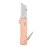 OKNIFE U1 Pro Utility Knife – Orange Micarta with Integrated Screwdriver & Quick-Change Blade System