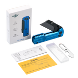 U1 Ultra Snowflake Blue Utility Knife with Ceramic Blade