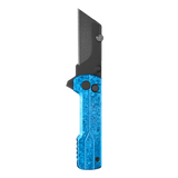 U1 Ultra Snowflake Blue Utility Knife with Ceramic Blade