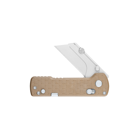 U1 Pro Peek Utility Knife with Folding Screwdriver, Quick Change Blade（Desert Brown)