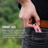 OKNIFE Otacle Doughnut EDC Retractable Utility Knife, 5-in-1 Multifunctional Tool